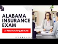 Alabama Life and Health Insurance Exam - Practice Test Review 25 Must Know Questions