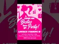 Pink Doll Birt ay Invitation