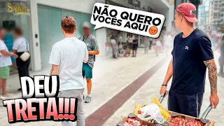 COMPREI TODA MERCADORIA DELE E DISTRIBUI DE GRAÇA NA PRAIA