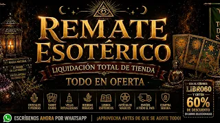 🔥 REMATE ESOTÉRICO:TODO DEBE SALIR 🔮 | Cristales, Tarot y Libros con hasta 60% OFF I Deseret Tavares