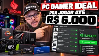 QUAL PC GAMER MONTAR COM R$ 6.000 EM 2026?