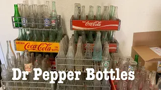 How Much are Dr Pepper Bottles Worth I Bought a Bottle Collection to Sell on eBay