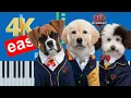 Pup Academy Theme Song (Slow Easy) Piano Tutorial 4K