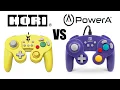 HORI vs PowerA wired gamecube controllers