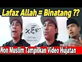 Lafaz Allah B1n4tang. Non Muslim Tampilkan Video Huj4tan di Medsos