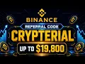 Binance Promo Code CRYPTERIAL Binance Referral Code CRYPTERIAL - Fee Discount Guide 2026