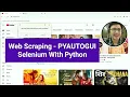 Simple Pyautogui project Selenium With Python Webscarping using python tutorial YouTube Views