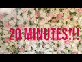 20 Minute Flower Wall DIY Huge