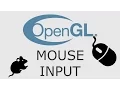 OpenGL Tutorial 18 - GLFW Mouse Input