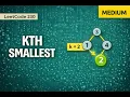 Kth Smallest Element in a BST - Leetcode 230