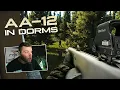BLASTING PLAYERS in DORMS with the AA-12 - Escape From Tarkov