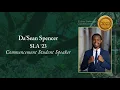 Introducing 2023 Commencement Student Speaker Da Sean Spencer