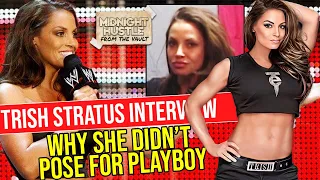 Trish Stratus Talks Not Posing For Playboy and WWE Retiring Women s Title 2010 Interview