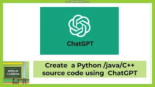 Create a Python source code using ChatGPT