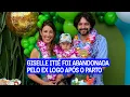 Gisele Itie became a single mother shortly after giving birth