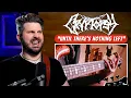 Download Lagu Bass Teacher REACTS to CRYPTOPSY - \