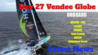 Vendee Globe Day 27 Report  Headed OZ On HOLCIM, MASCF, CHARAL, INITIAVES COEUR, LAZAR, more