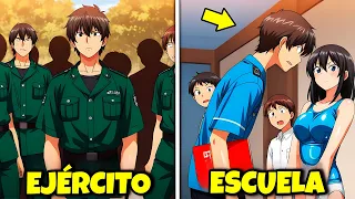 ¡Ex Soldado Termina Reencarnando Como Estudiante de Secundaria y Se Convierte en un Prodigio!