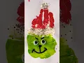 Mr Grinch Handprint Art for Kids