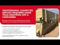 Dumpster Rentals in Mesa AZ Reliable Roll-Off Dumpster Service by Rubbish Busters
