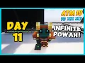 ATM10 To The Sky Ep11 - Infinite Power with Powah Reactors Ender Gates Wireless Power