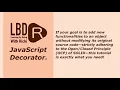 Decorator Design Pattern in JavaScript Explained SOLID OCP in Action