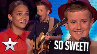 12 year old writes cute love song for his secret crush audition bgt series 9