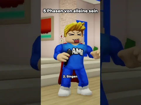 Wenn man ALLEINE ist 😳 #shorts #roblox