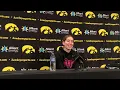 Kate Martin Pre-Senior Day Press Conference