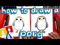 How To Draw A Porg From Star Wars Spotlight