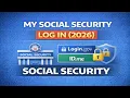 How To Check Your Social Security Account Online 2026 Login me Status Payments Letters