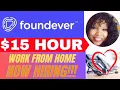 Earn 600 A WEEK FOUNDEVER WFH Jobs