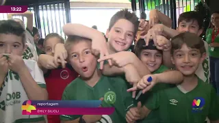 Chapecoense na Série A: celebração toma a cidade e chega até às escolas