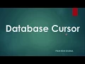 Cursor in Oracle PLSQL
