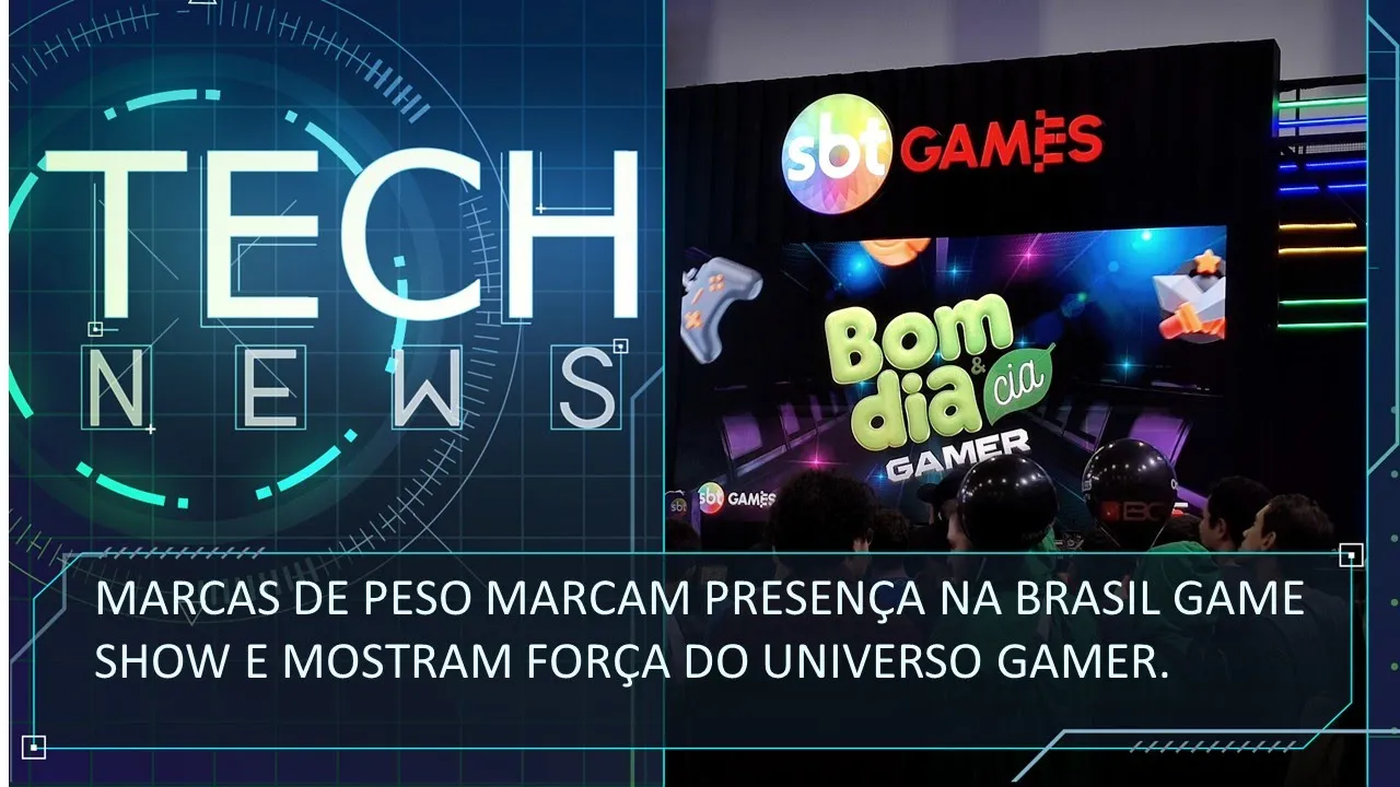 Tech News: Mercado gamer mostra sua força no Brasil Game Show 2022 | SBT News