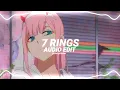 Download Lagu 7 rings - ariana grande (i want it i got it) [edit audio]