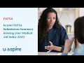 Is your FAFSA Submission Summary missing the student aid index SAI