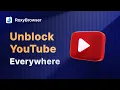 How To Get YouTube Unblocked at School RoxyBrowser Tricks