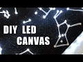LED Constellation Star Map Canvas