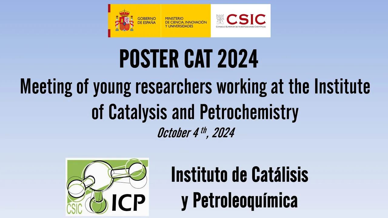 Poster Cat 2024. Meeting of young researchers in Catalysis