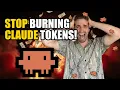 Stop Wasting Claude Code Tokens Do This Instead