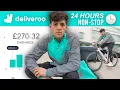 I Worked 24 Hours NON-STOP at Deliveroo Made -