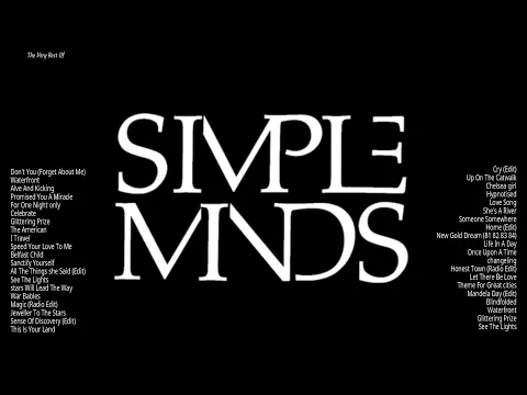 Download MP3 Simple Minds - Greatest Hits - Full Album 2023