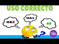 Correct use of HAZ HAS and AS How to spell them Has haz or as and their differences Wel