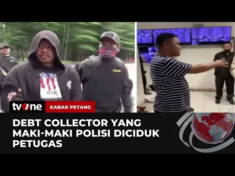 Tampang Debt Collector yang Maki-Maki Polisi, Ditangkap di Maluku