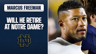 Marcus Freeman wants to retire at Notre Dame Singer Horka react