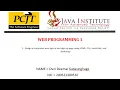 Web programming Task 01 1st Year Java Institute
