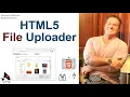 HTML File Upload Tutorial with an HTML5 Input Form