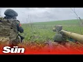 Download Lagu Russian soldiers fire anti-tank missile systems at Ukrainian stronghold
