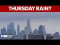 Lower humidity briefly returns before Thursday rain